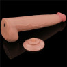 LoveToy SlidingSkin Gode réaliste avec bourses Sliding Skin 26 x 6cm